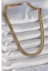 316L Çelik Gold Renk Balık Sırtı Model Kadın Kolye