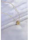  Altın  Elizabeth İşeleme  Çelik Kolye