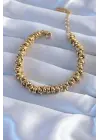 316L Çelik Gold Renk Kadın Bileklik