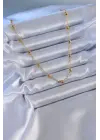 316L Çelik Gold Renk Kadın Kolye