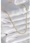  Altın  Ezme  Çelik Kolye