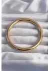 316L Çelik Gold Renk Kalın Bileklik
