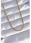  Altın  Çelik Kolye
