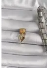 316L Çelik Gold Renk Sallantı Kalp Model Nomination Charm