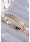 316L Çelik Gold Renk Simli Model Kelepçe