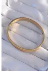 316L Çelik Gold Renk Simli Model Kelepçe