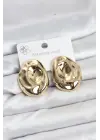 316L Çelik Gold Renk Vintage Model Kadın Küpe