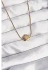  Altın  Yıldız Model Çelik Kolye