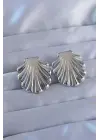   Gümüş İstiridye Model Küpe