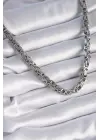  Gümüş  Kral Zincir Model Erkek Çelik Kolye