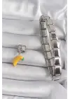 316L Çelik Gümüş Renk Sallantı Muz Model Nomination Charm