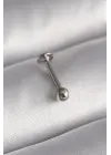 316L Çelik Gümüş Renk Topçuk Model Piercing