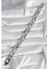 316L Çelik Gümüş Renk Unisex Bileklik