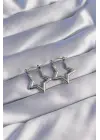   Gümüş Yıldız Küpe