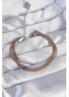 316L Çelik Renkli İtalyan Zincir Model Çoklu Bileklik