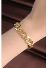 316L Çelik Vip Seri Gold Renk Gurmet Model Bileklik