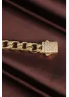 316L Çelik Vip Seri Gold Renk Gurmet Model Bileklik