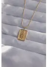 Zincir Altın  Zirkon Taşlı Göz Figür Tarot Çelik Kolye