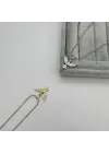 Anka Kuşu Kolye Gümüş ve Altın Renk Seçenekli