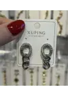 Zincir Model Vip Taşlı Sallantılı Gümüş Xuping Küpe