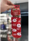 4,5,6 Yaş Kız - Erkek Çocuk Yılbaşı & Yeni Yıl Çorabı 3’lü Set | Çoklu Noel Baba