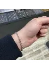 Genç Erkekler İçin İnce Halat Zincir Bileklik