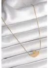  Altın  Zincir Kuğu Model  Çelik Kolye