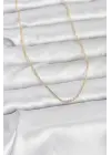 CM 14K Gold Renk 60 cm Zincirli Kadın Kolye
