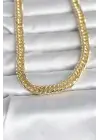 CM 14K Gold Renk Kalın Zincir Model 60 cm Kadın Kolye