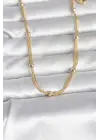 CM 14K Gold Renk Topçuk Model 60 cm Kadın Kolye