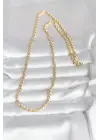 CM 14K Gold Renk Zincir Model 60 cm Kadın Kolye