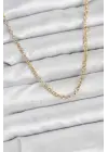 CM Gold Renk Pirinç Halkalı Model Kadın Kolye