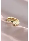 Gold Metal Çelik Yüzük
