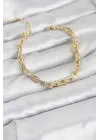 Gold Renk Tifani Model Çelik Kadın Bileklik