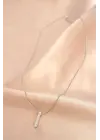 Gümüş Renk Metal Kolye