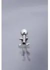 Gümüş Renk Pİ Sembol 316L Cerrahi Çelik Piercing
