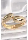 Pirinç Gold Renk Damla Model Kadın Kelepçe