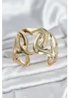 Pirinç Gold Renk Vintage Kadın Bileklik