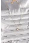 Pirinç Altın  Zirkon Taşlı Daire Kafes Model  Çelik Kolye