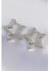  Gümüş Yıldız Küpe