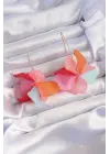  Karışık Soft Renkli Flora Küpe