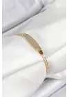 Pirinç Oval Model Gold Renk Xuping Bebek Künyesi