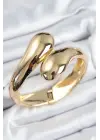 Pirinç Sarmal Model Gold Renk Kadın Kelepçe