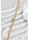 Pirinç Zirkon Taşlı Yonca Model Gold Renk Kadın Bileklik