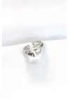Silver Renk Ayarlanabilir Bombeli Ayna Yüzük