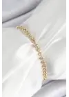 Xuping Pirinç Dorika Model Gold Renk Kadın Bileklik