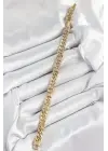 Xuping Pirinç Klasik Zincir Model Gold Renk Kadın Bileklik