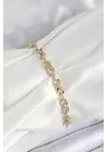 Xuping Pirinç Sonsuzluk Model Gold Renk Kadın Bileklik