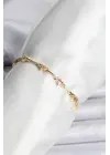Yıldız Model Gold Renk Pirinç Bileklik