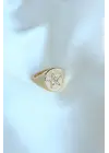 Yıldız Model Gold Renk Yüzük